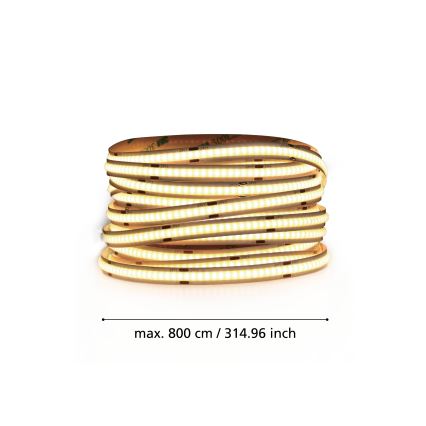 Eglo - Cinta LED 8m LED/64W/24/230V 3000K