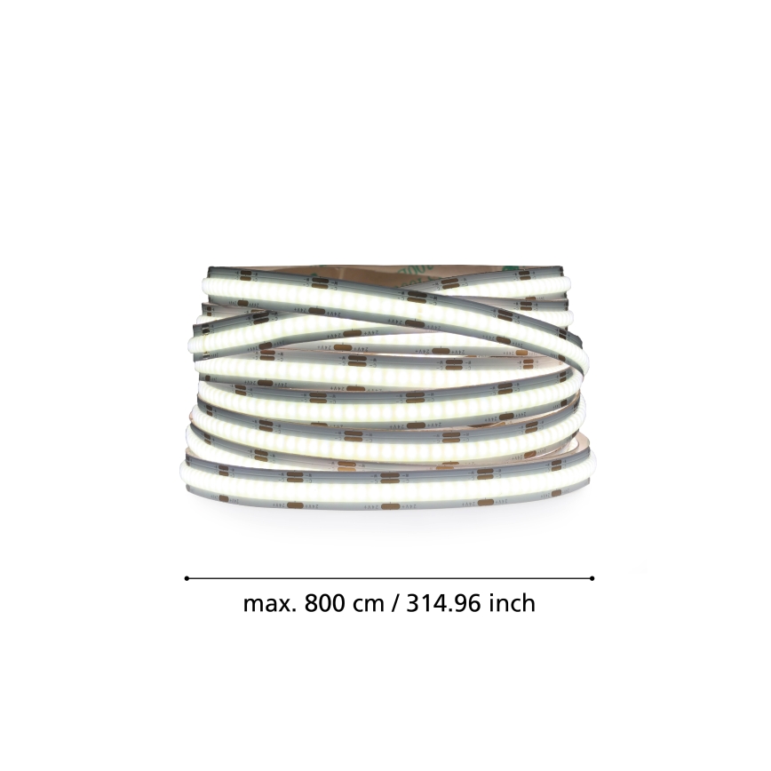 Eglo - Cinta LED regulable 8m COB STRIPE LED/52,8W/24/230V 2700-6500K + control remoto