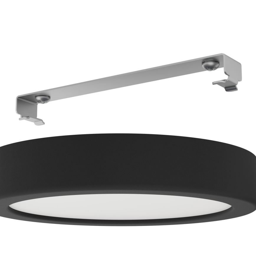 Eglo - Plafón LED regulable LED/11W/230V negro