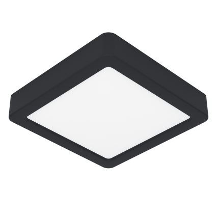 Eglo - Lámpara de techo LED regulable LED/11W/230V negra