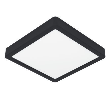 Eglo - Lámpara de techo LED regulable LED/17W/230V negra