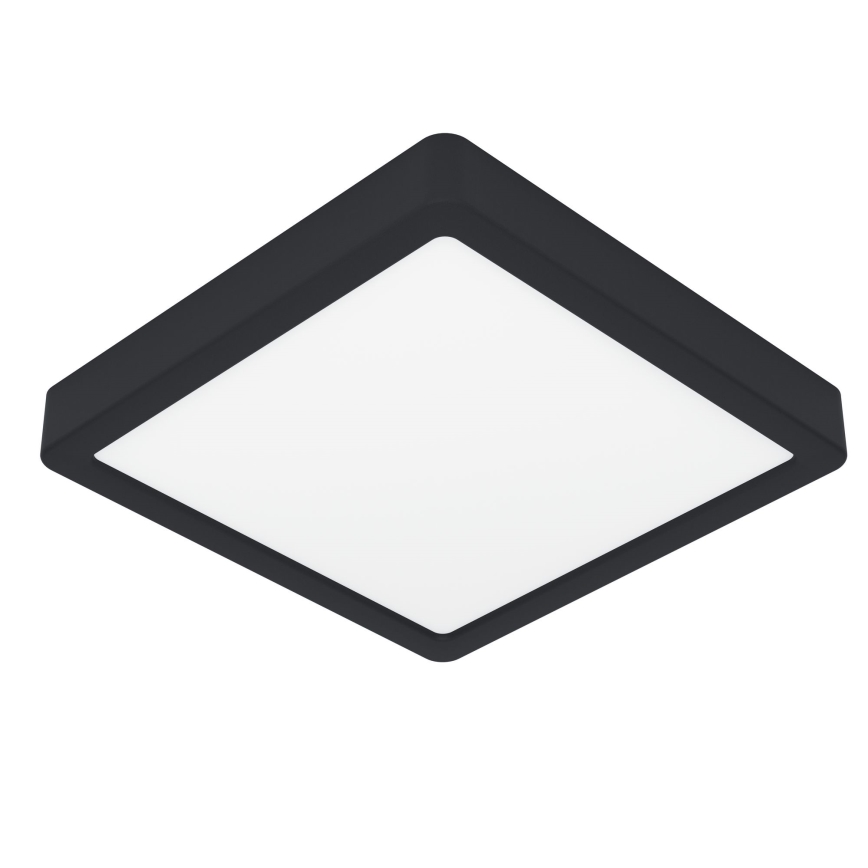 Eglo - Lámpara de techo LED regulable LED/17W/230V negra