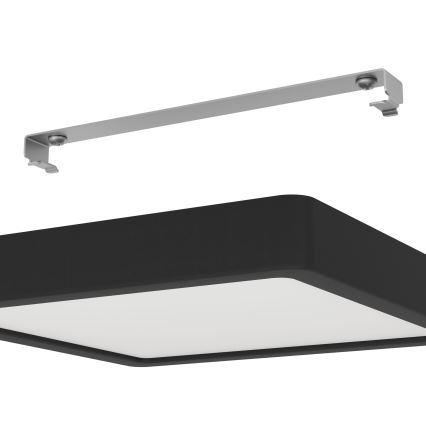 Eglo - Lámpara de techo LED regulable LED/17W/230V negra