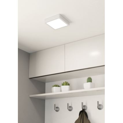 Eglo - Lámpara de techo LED regulable LED/11W/230V blanca