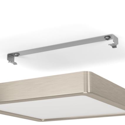 Eglo - Lámpara de techo LED regulable LED/17W/230V cromo mate