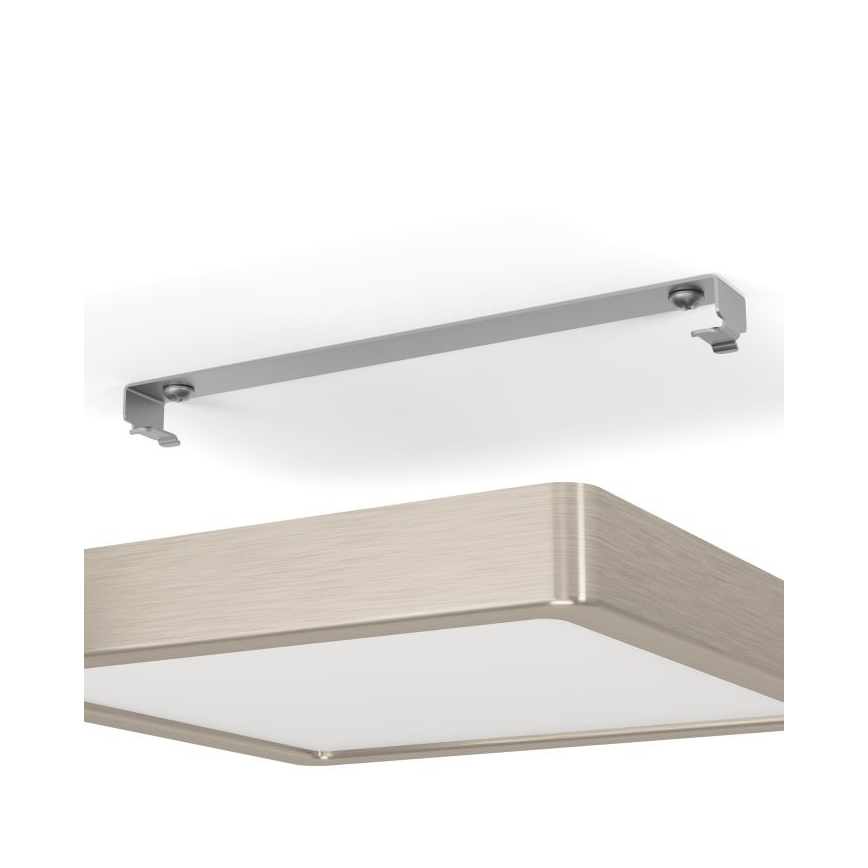 Eglo - Lámpara de techo LED regulable LED/17W/230V cromo mate
