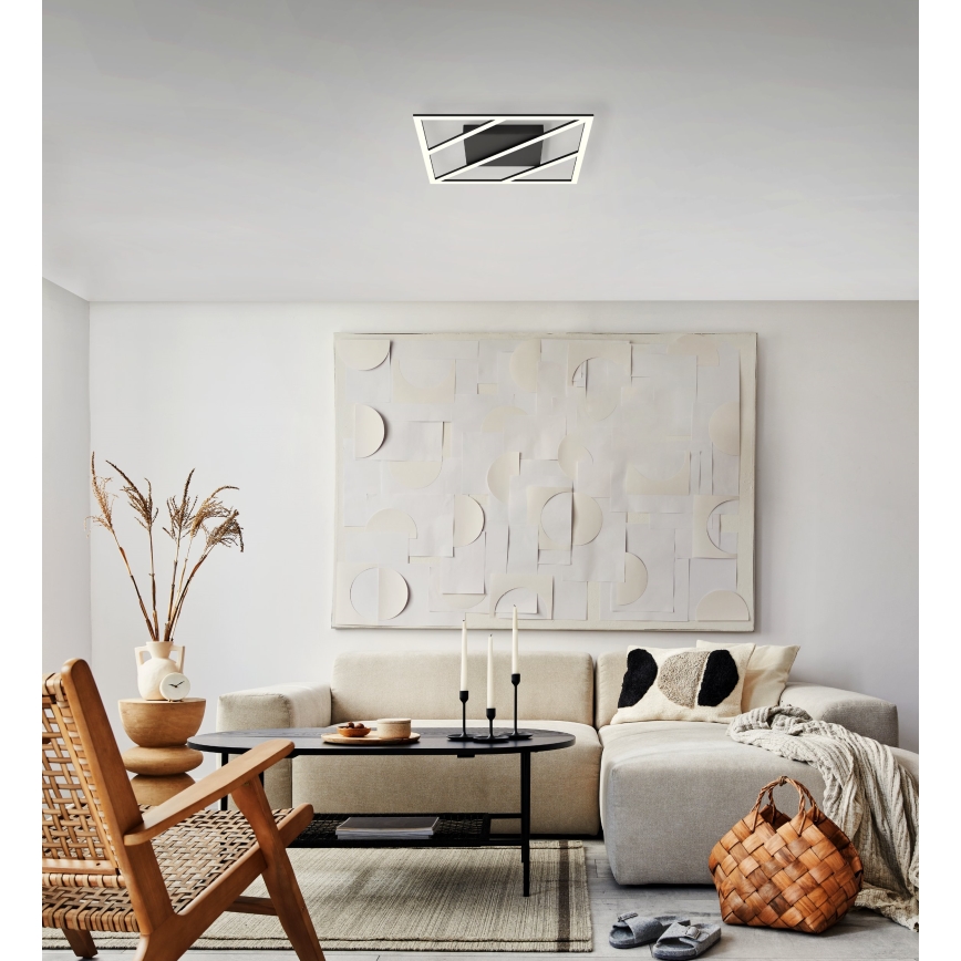 Eglo - Plafón LED regulable LED/21W/230V + mando a distancia