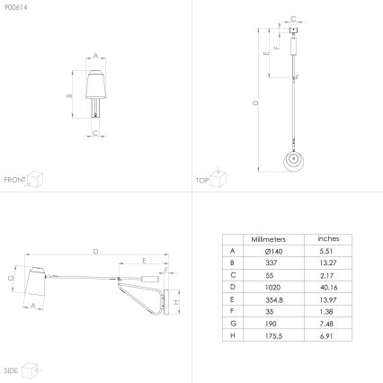 Eglo - Lámpara de pared 1xE27/28W/230V