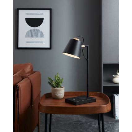 Eglo 900626 - Lámpara LED regulable con carga inalámbrica LACEY LED/5,5W/230V