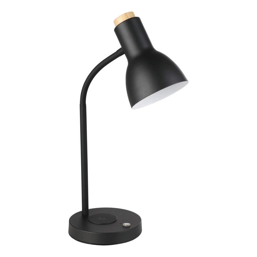 Eglo - Lámpara LED regulable con cargador inalámbrico LED/5,5W/230V
