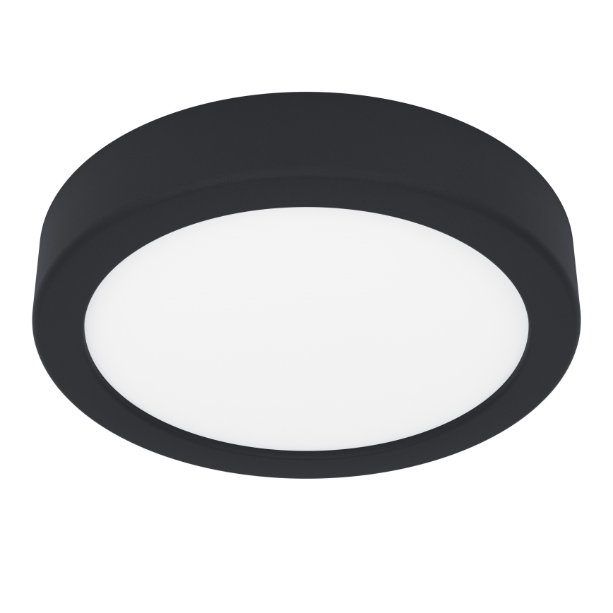 Eglo - Plafón LED de baño LED/11W/230V IP44 negro