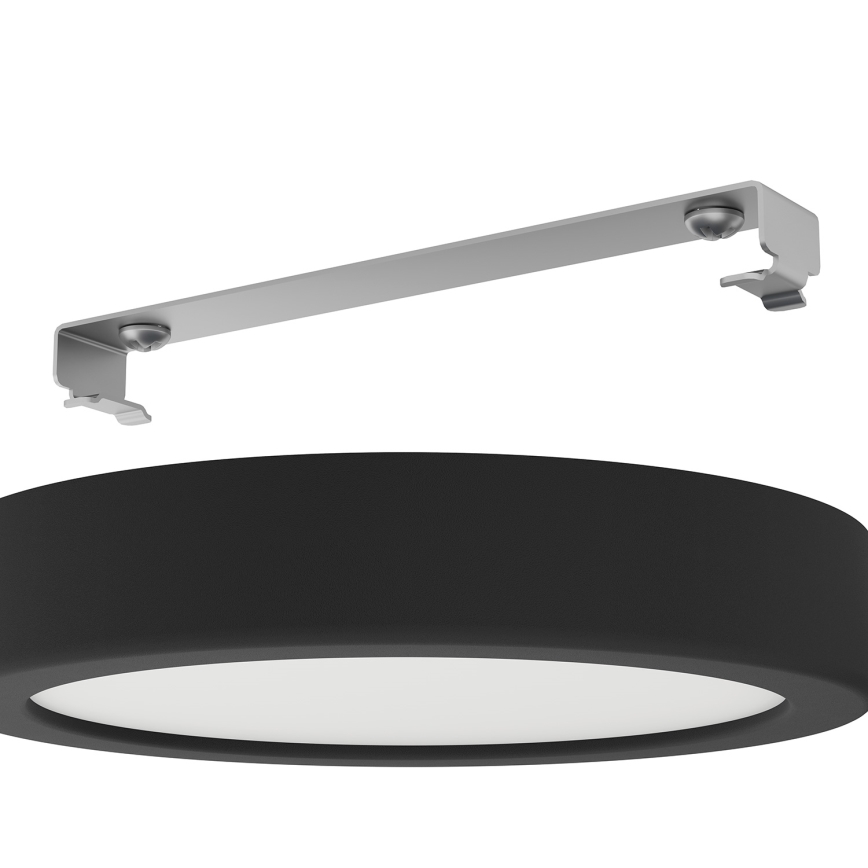 Eglo - Plafón LED de baño LED/11W/230V IP44 negro