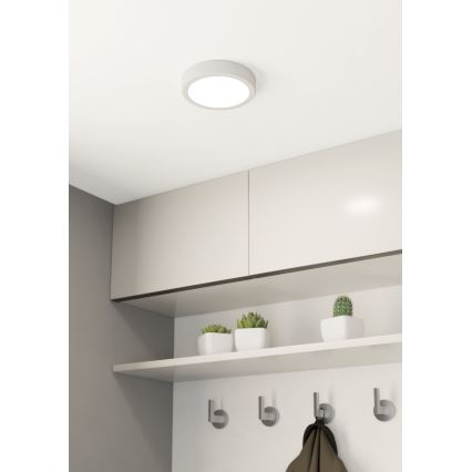 Eglo - Lámpara de techo LED para baño LED/11W/230V IP44 blanca
