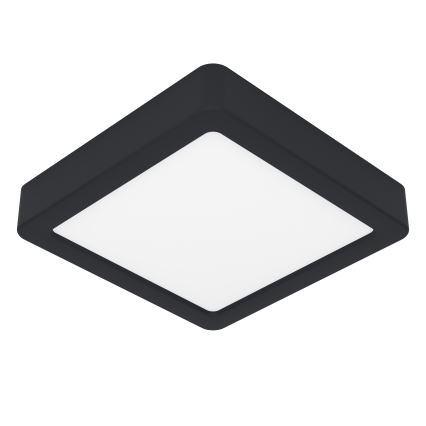 Eglo - Lámpara de techo LED para baño LED/11W/230V IP44 negra
