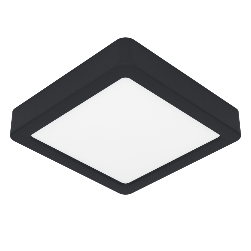 Eglo - Lámpara de techo LED para baño LED/11W/230V IP44 negra