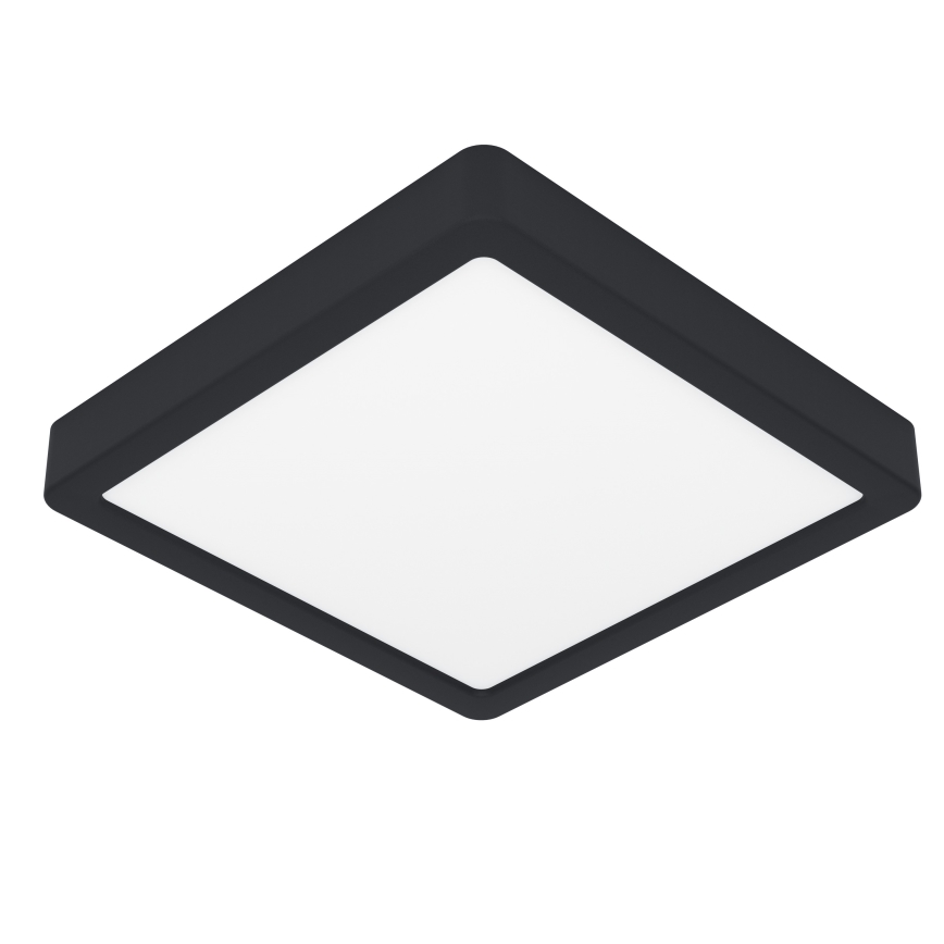Eglo - Lámpara de techo LED para baño LED/17W/230V IP44 negra