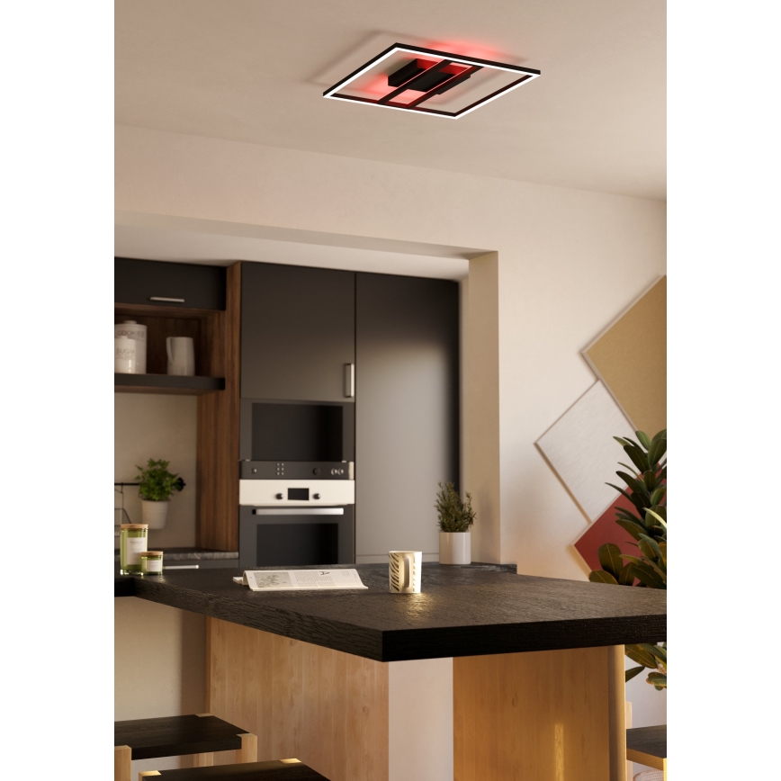 Eglo - Plafón LED RGBW regulable LED/21W/230V