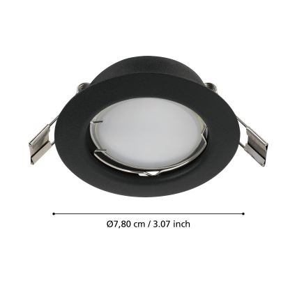 Eglo - SET DE 3 luces empotradas LED PENETO 1xGU10/2,8W/230V
