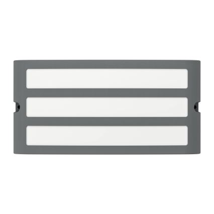 Eglo - Aplique de exterior 1xE27/40W/230V antracita IP54