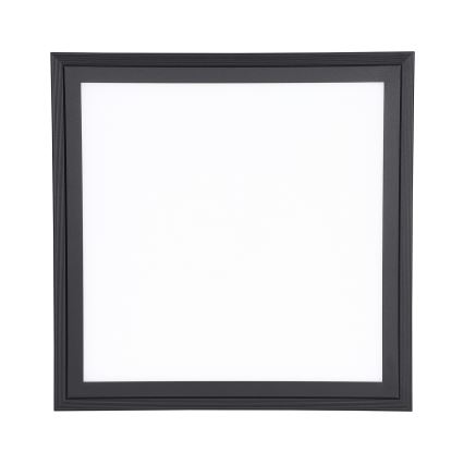 Eglo - Plafón LED LED/14W/230V 30x30 cm negro