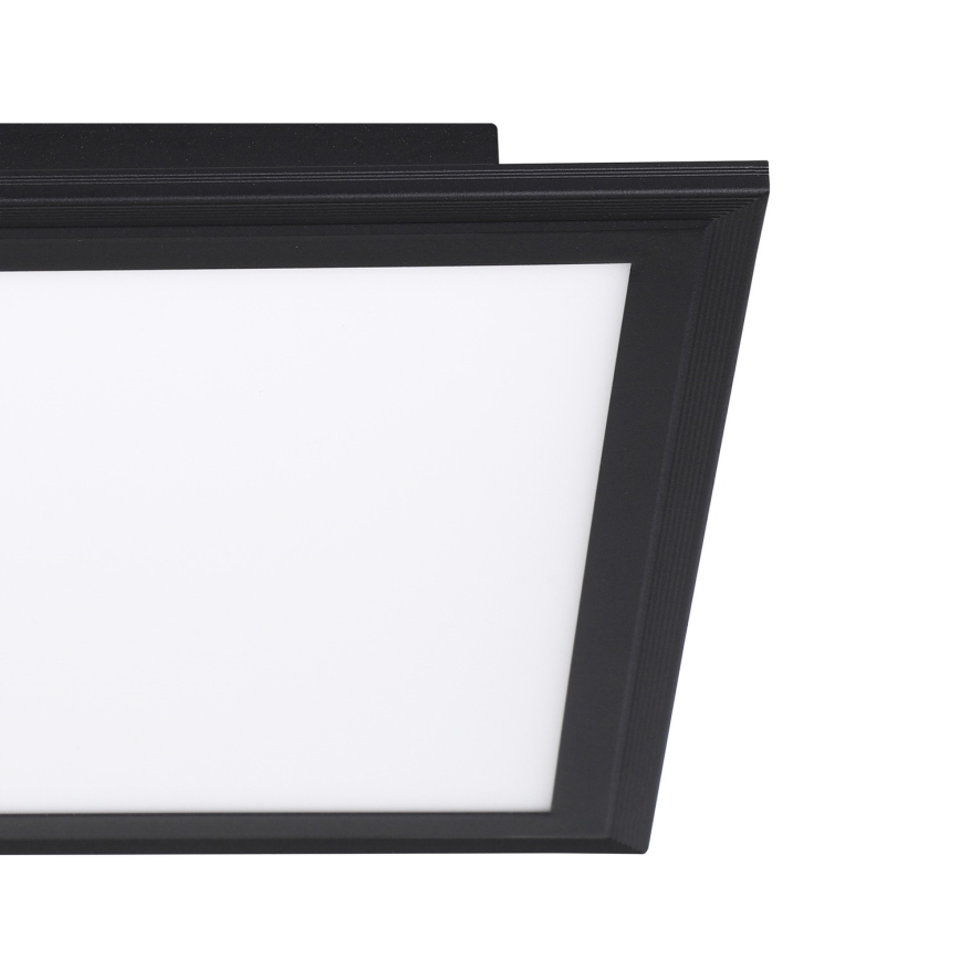 Eglo - Plafón LED LED/14W/230V 30x30 cm negro