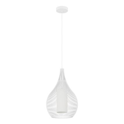 Eglo - Lámpara colgante 1xE27/40W/230V blanco