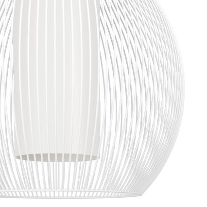 Eglo - Lámpara colgante 1xE27/40W/230V blanco