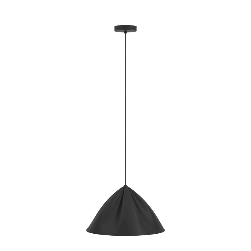 Eglo - Lámpara colgante 1xE27/40W/230V negro
