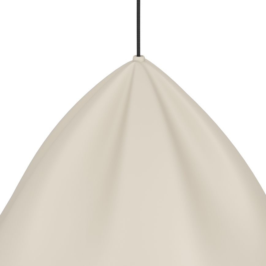 Eglo - Lámpara colgante 1xE27/40W/230V color crema