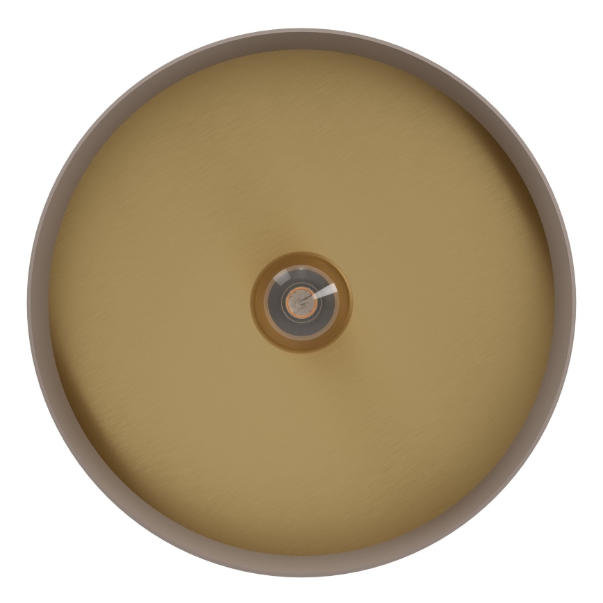 Eglo 900838 - Plafón DUAIA 1xE27/40W/230V marrón