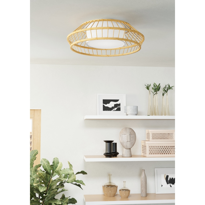 Eglo - Plafón LED RGBW regulable LED/22W/230V 2700-6500K