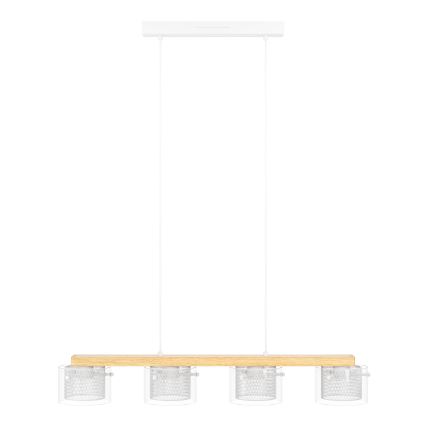 Eglo - LED RGBW Lámpara colgante regulable 4xLED/3,7W/230V 2700-6500K