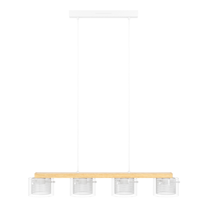 Eglo - LED RGBW Lámpara colgante regulable 4xLED/3,7W/230V 2700-6500K