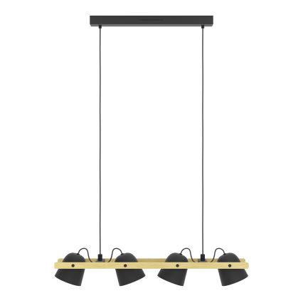 Eglo - LED RGBW Lámpara colgante regulable 4xLED/3,7W/230V 2700-6500K