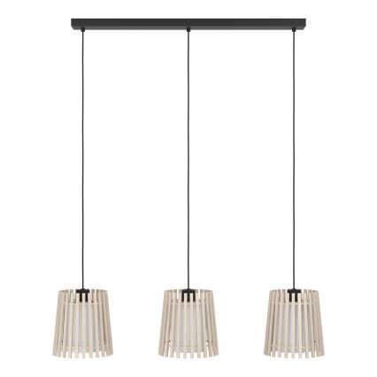 Eglo - Lámpara colgante 3xE27/25W/230V