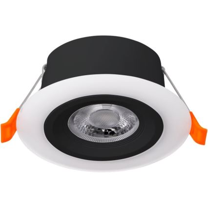Eglo - Lámpara empotrable LED LED/4,8W/230V negro