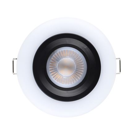 Eglo - SET 3x Lámpara empotrable LED 3xLED/4,8W/230V negro