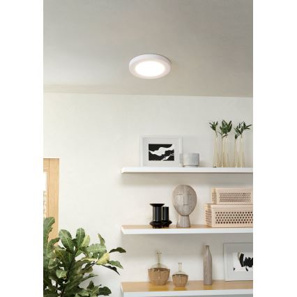 Eglo - Luminaria empotrada LED/5,5W/230V 3000K, blanco, diámetro 11,7 cm