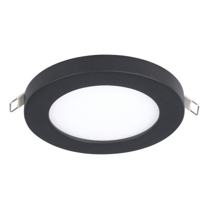 Eglo - Luminaria empotrada LED/5,5W/230V 4000K negra Ø 11,7 cm