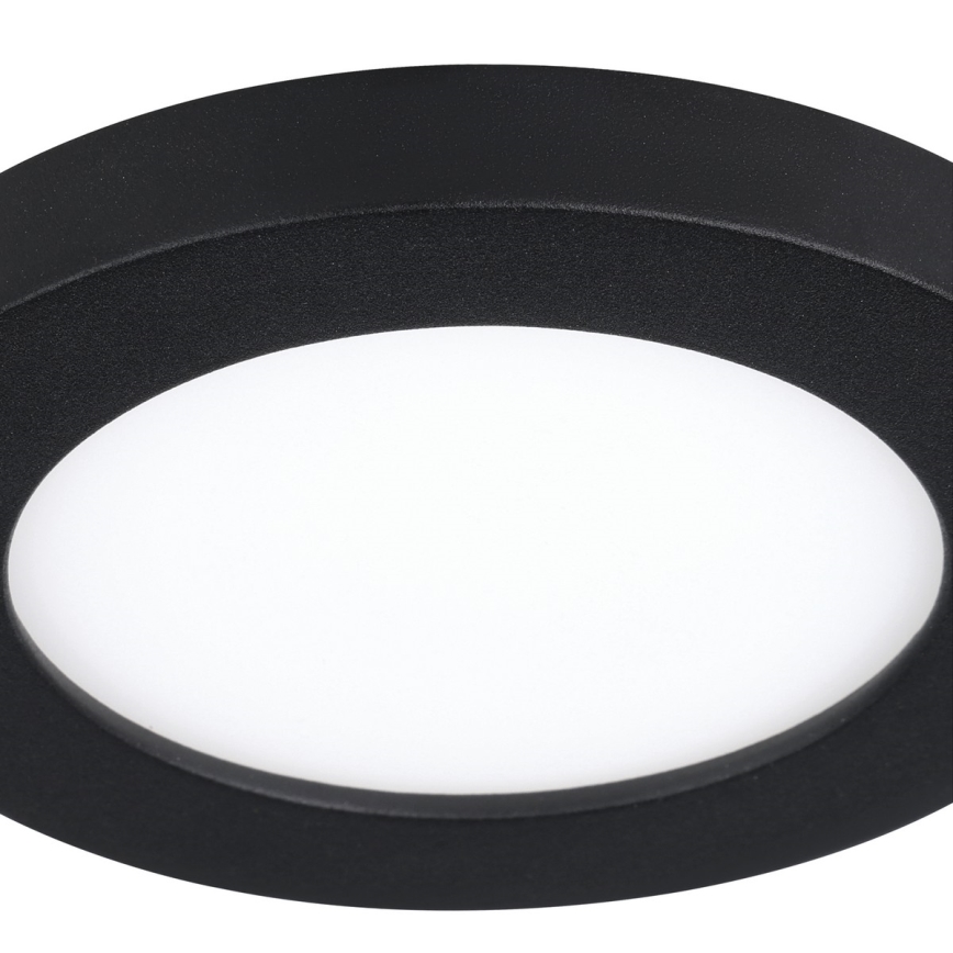 Eglo - Luminaria empotrada LED/5,5W/230V 4000K negra Ø 11,7 cm