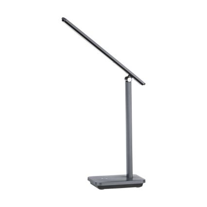 Eglo - Lámpara de mesa LED recargable y regulable LED/3,6W/5V 1800mAh gris