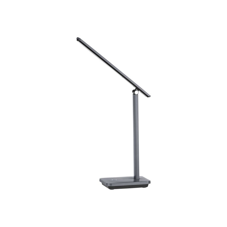 Eglo - Lámpara de mesa LED recargable y regulable LED/3,6W/5V 1800mAh gris