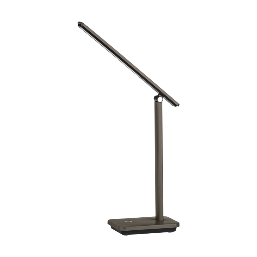 Eglo - Lámpara de mesa LED recargable y regulable LED/3,6W/5V 1800mAh marrón