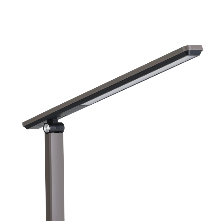 Eglo - Lámpara de mesa LED recargable y regulable LED/3,6W/5V 1800mAh marrón