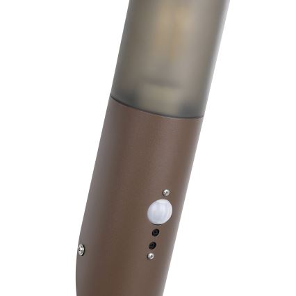 Eglo - Aplique para exterior con sensor 1xE27/15W/230V IP44