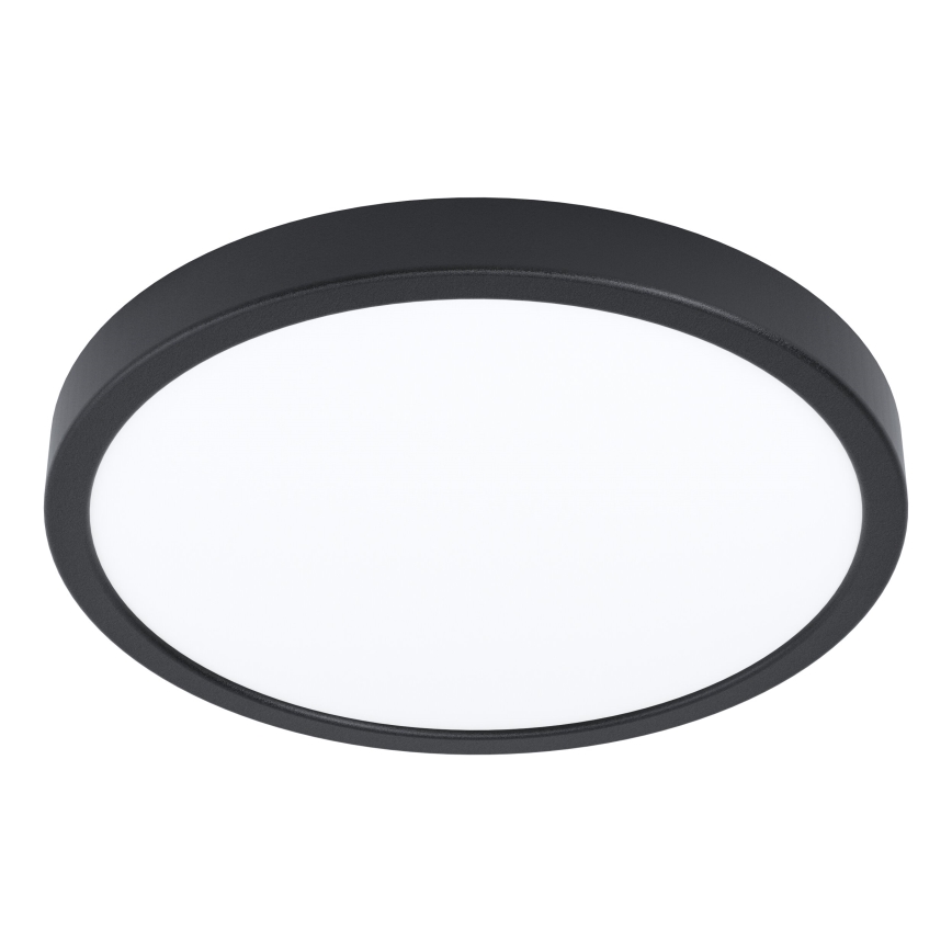 Eglo - Lámpara de techo LED con sensor LED/20,5W/230V 3000K negra, diámetro 28,5 cm