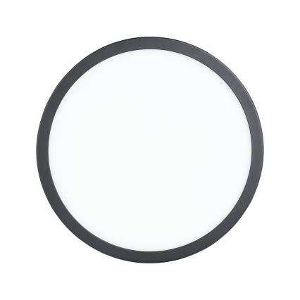 Eglo - Plafón LED con sensor LED/20,5W/230V 3000K negro