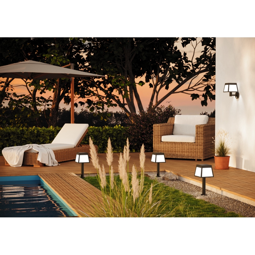 Eglo - Apliqué solar con sensor LED/7,5W/3,7V 56cm 2200 mAh IP44