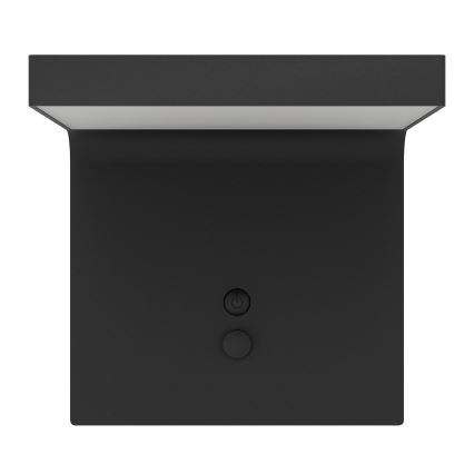 Eglo - Aplique LED solar con sensor LED/6,5W/3,7V 2400 mAh IP44