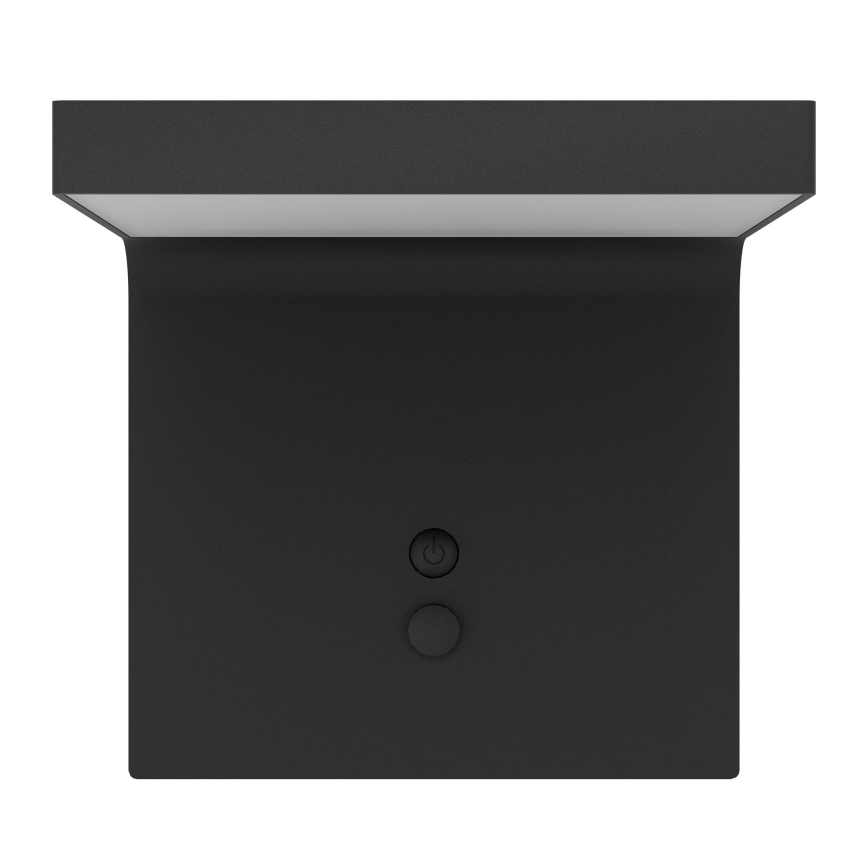 Eglo - Aplique LED solar con sensor LED/6,5W/3,7V 2400 mAh IP44